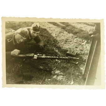 Utbildning i MG-34-maskinpistol. Espenlaub militaria